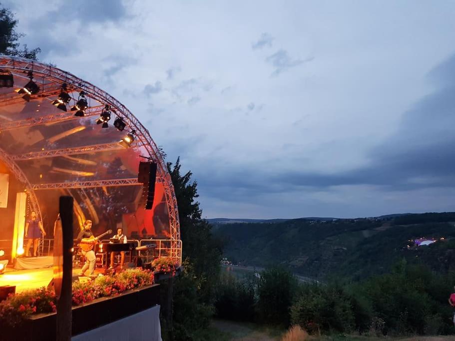 Wohnen Am Schoenen Mittelrhein Weltkulturerbe オーバーヴェセル エクステリア 写真